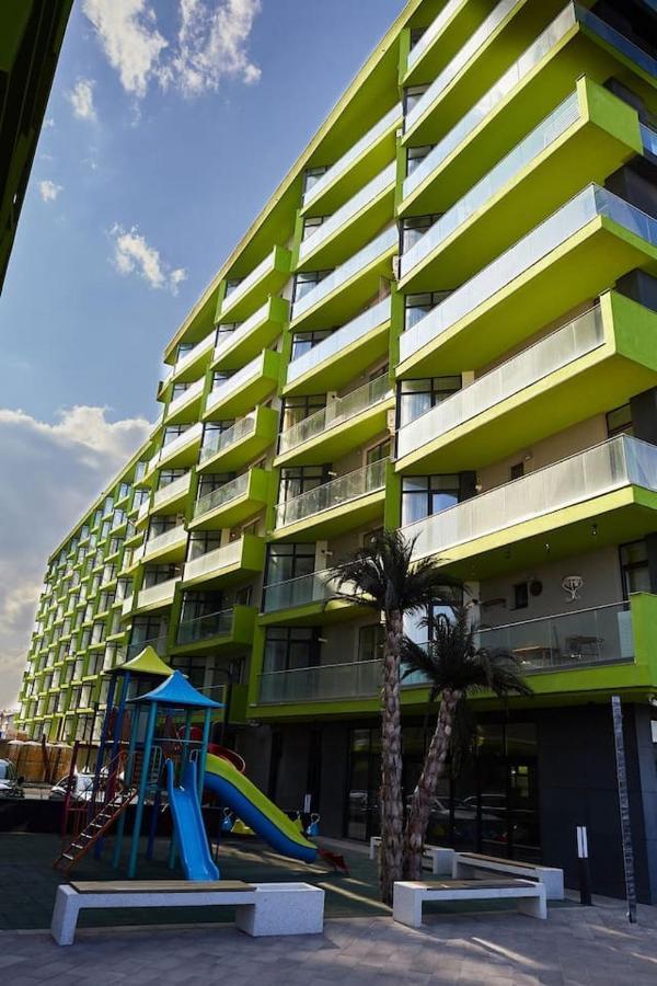 Blue Apartment In Spa N Pool Beach Resort Năvodari Exterior foto