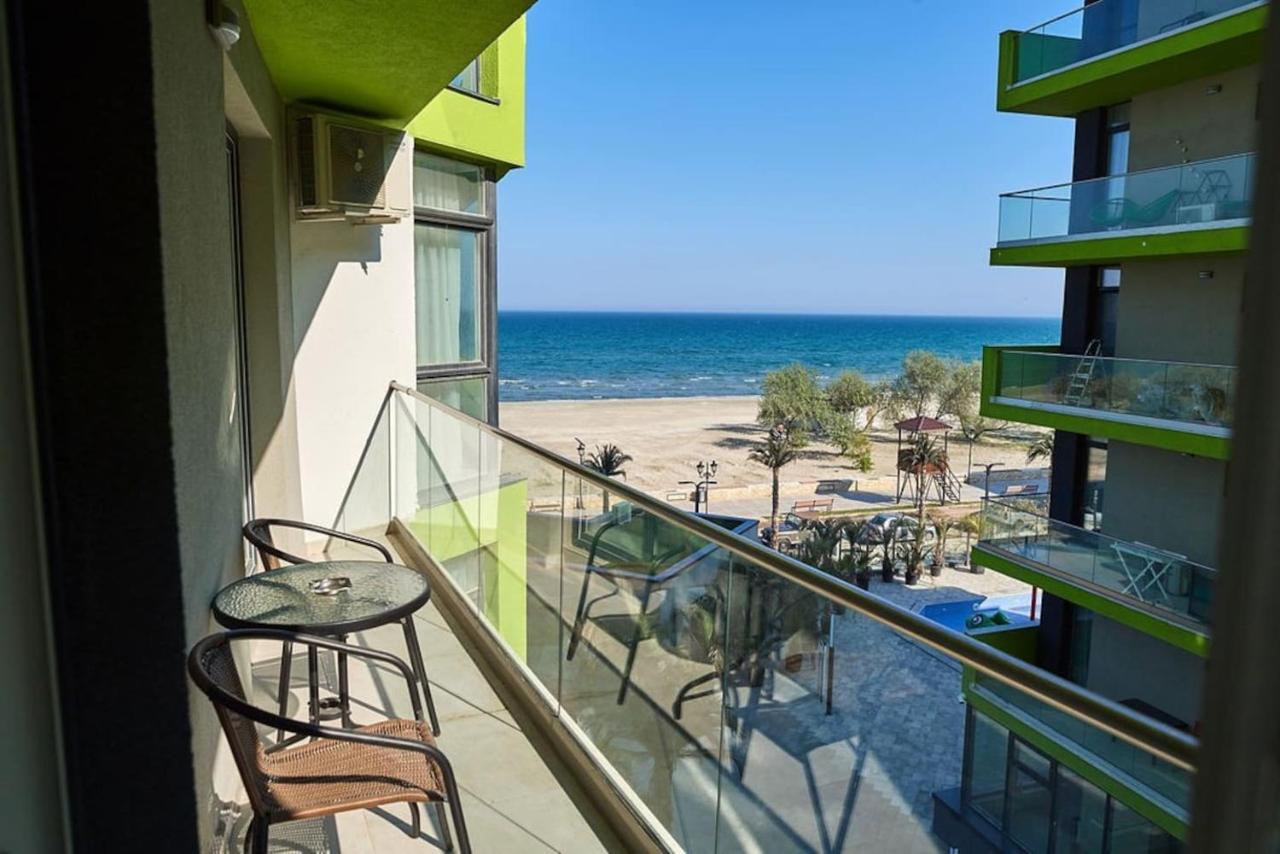 Blue Apartment In Spa N Pool Beach Resort Năvodari Exterior foto